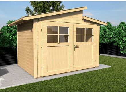 Weka Tuinhuis 226 - Onbehandeld - 252x235cm