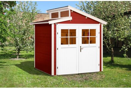 Weka Tuinhuis 226 - Rood - 252x205cm