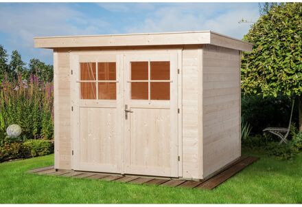 Weka Tuinhuis 227 - Onbehandeld - 235x239cm