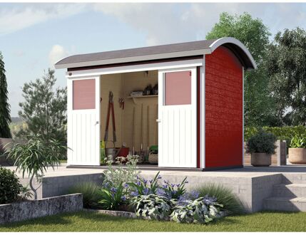 Weka Tuinhuis 228 - Rood - 295x209cm