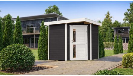 Weka Tuinhuis 229 A - Antraciet - 209x205cm
