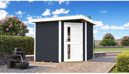 Weka Tuinhuis 229 A - Antraciet - 239x235cm