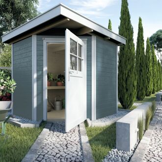 Weka Tuinhuis 229 - Grijs - 217x205cm