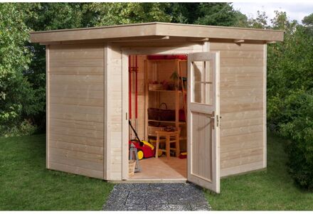 Weka Tuinhuis 229 - Onbehandeld - 235x239cm