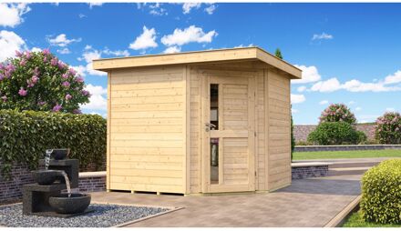 Weka Tuinhuis 229 - Onbehandeld - 239x235cm