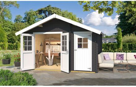 Weka Tuinhuis 253 - Antraciet - 370x250cm