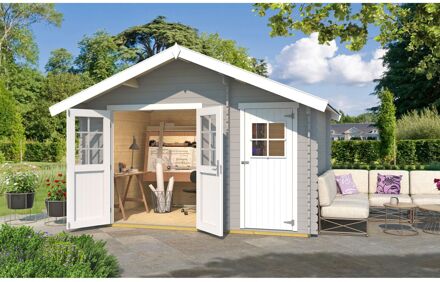 Weka Tuinhuis 253 - Grijs - 370x250cm