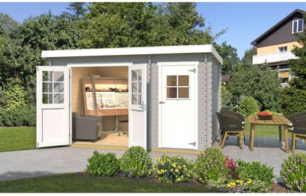 Weka Tuinhuis 254 - Grijs - 370x250cm