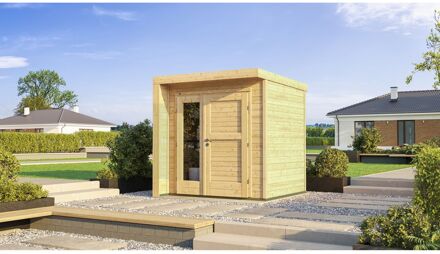 Weka Tuinhuis 262 - Antraciet - 209x205cm