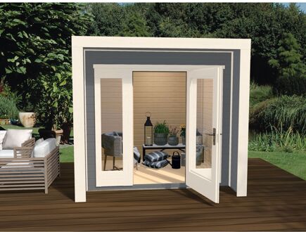 Weka Tuinhuis 263 Gr1 Grijs 235x239cm