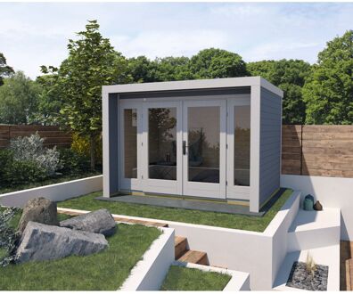 Weka Tuinhuis 263 Gr3 Grijs 295x295cm