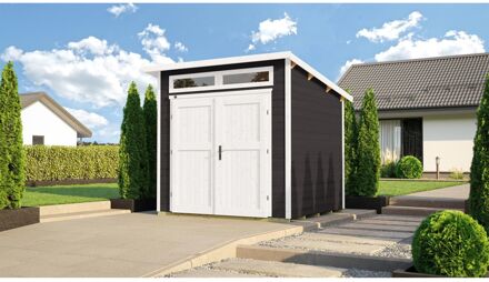 Weka Tuinhuis 264 - Antraciet - 235x209cm