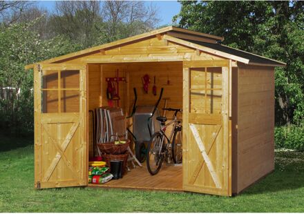 Weka Tuinhuis 323 - Gelazuurd - 194x299cm