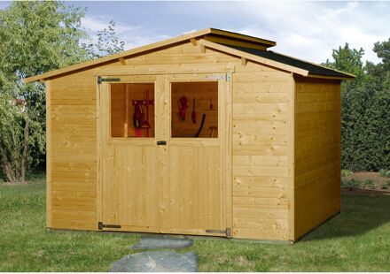 Weka Tuinhuis 323 - Gelazuurd - 250x299cm