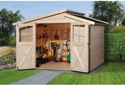 Weka Tuinhuis 323 - Onbehandeld - 194x299cm