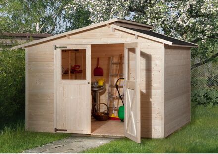 Weka Tuinhuis 323 - Onbehandeld - 250x299cm