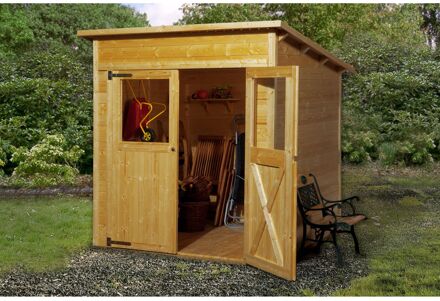 Weka Tuinhuis 325 - Gelazuurd - 194x198cm