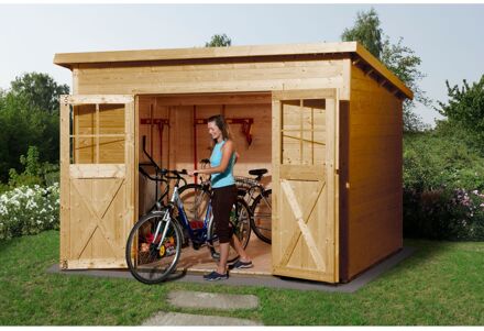 Weka Tuinhuis 325 - Gelazuurd - 299x250cm