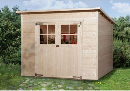 Weka Tuinhuis 325 - Onbehandeld - 223x254cm