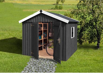 Weka Tuinhuis 349 - Antraciet - 240x246cm