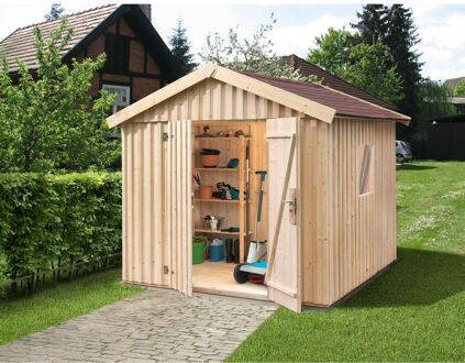 Weka Tuinhuis 349 - Onbehandeld - 220x240cm