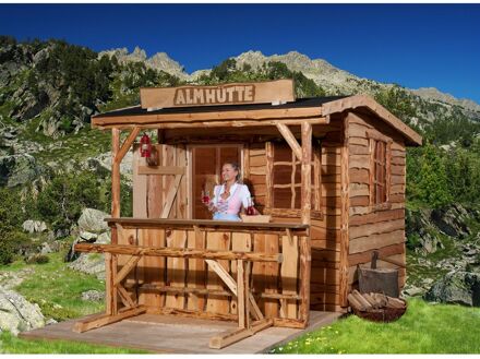 Weka Tuinhuis 820 - Onbehandeld - 242x174cm