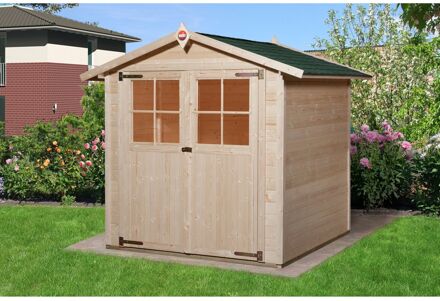 Weka Tuinhuis Utrecht - Onbehandeld - 221x198cm