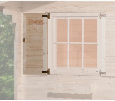 Weka Vensterluik 1-zijdig 91x91cm