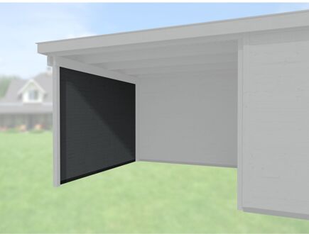 Weka Zijwand Voor Tuinhuis 172 295cm Antraciet