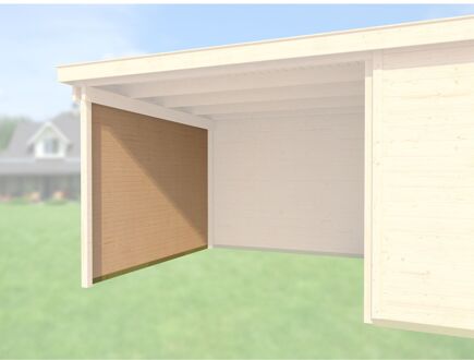 Weka Zijwand Voor Tuinhuis 172 295cm