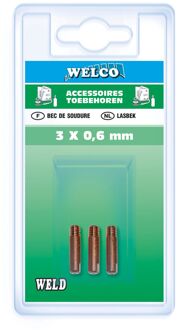 welco Contactbekken Voor Halfautomaten 0,6mm M6