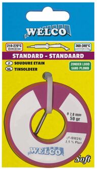 welco Tinsoldeer Zonder Lood 2mm 100gr
