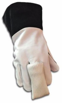 Welding Protection finger gloves 15cm glass fiber TIG Finger Welding Glove Heat Shield Cover Guard Welder Tool finger protection