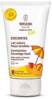 Weleda Edelweiss Zonnelotion gevoelige huid spf30 - 150ml