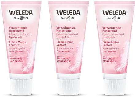 Weleda Verzachtende Handcreme Parfumvrij Voordeelset