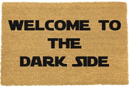 Welkom Aan De Darkside Deurmat Quote (60 X 40cm)