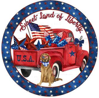 Welkom Lijst Krans Deur Decoratie Welkom Hello Teken Voordeur Krans Independence Day Home Decor Garland Gnome Hout