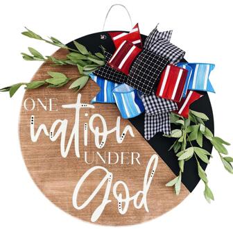 Welkom Lijst Krans Deur Decoratie Welkom Hello Teken Voordeur Krans Independence Day Home Decor Garland Gnome Hout