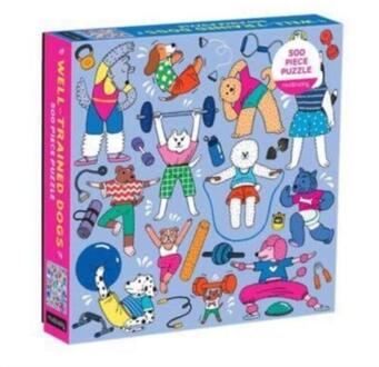 Well-Trained Dogs 500 Piece Family Puzzle -  Mudpuppy (ISBN: 9780735372498)