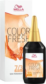 Wella Professionals Color Fresh Semipermanente Haarverf - 7/3 Medium Gold Blonde 75ml