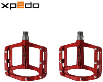 Wellgo Xpedo Fiets Pedalen Kwiek XMX24MC Ultralight Magnesium Mtb Mountainbike Pedalen 255G 6 Kleuren XMX24MC rood