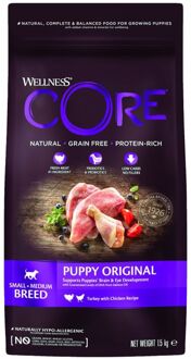 Wellness Core Core Grain Free Puppy Kalkoen & kip 1,5 kg