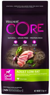 Wellness Core Core Small Breed Healthy Weight - Kalkoen