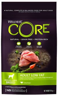 Wellness Core Grain Free Dog Healty Weight Kalkoen - Hondenvoer - 10 kg