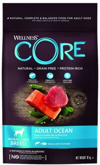 Wellness Core Grain Free Dog Ocean Zalm&Tonijn - Hondenvoer - 10 kg