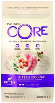 Wellness Core Grain Free Kitten - Kalkoen & Kip - Kattenvoer - 1.75 kg