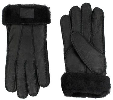 Wells handschoenen Zwart - L