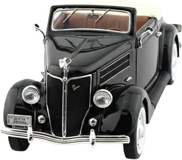 Welly Modelauto/speelgoedauto Ford Deluxe Convertible 1936 schaal 1:24/20 x 7 x 6 cm Zwart