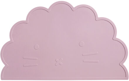 Welpje Serie - Siliconen Placemat - Leeuwen Ontwerp - Zachtroze Zachtroze / Roze