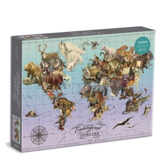 Wendy Gold Endangered Species 1500 Piece Puzzle - Galison